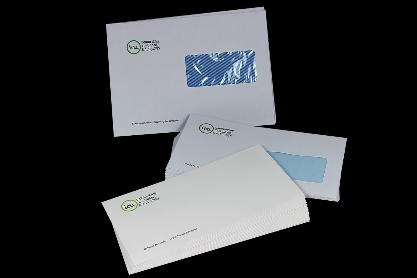 Enveloppes - Enveloppe personnalisée - Imprimerie Courand et Associés